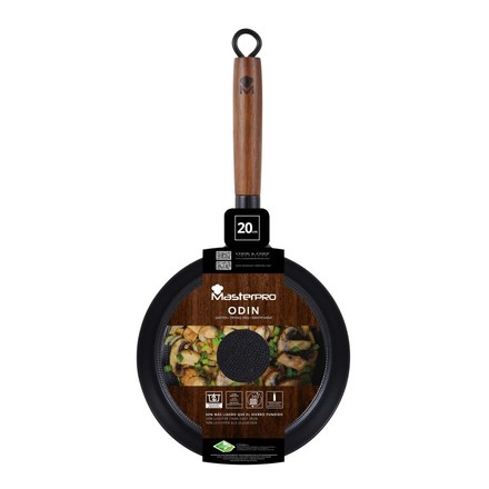 Pánev Masterpro BGMP-3815 železná ODIN 20 cm černá (4)