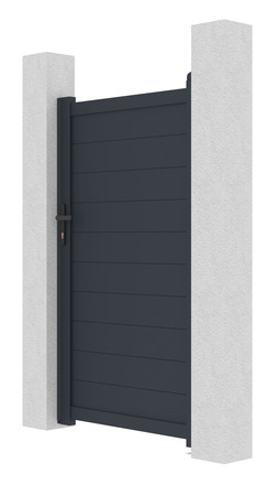 Branka G21 Orlando 100x173 cm pravá, antracitová (1)