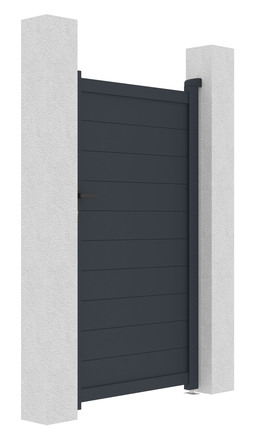 Branka G21 Orlando 100x173 cm pravá, antracitová (3)