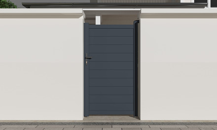 Branka G21 Orlando 100x173 cm pravá, antracitová (4)