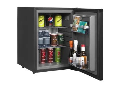 Minibar plné dveře Tefcold TM 44 černé opláštění  (1)