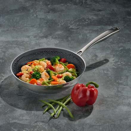 Pánev s nepřilnavým povrchem Kela KL-10202 Flavoria nerez 18/10 24 cm (3)