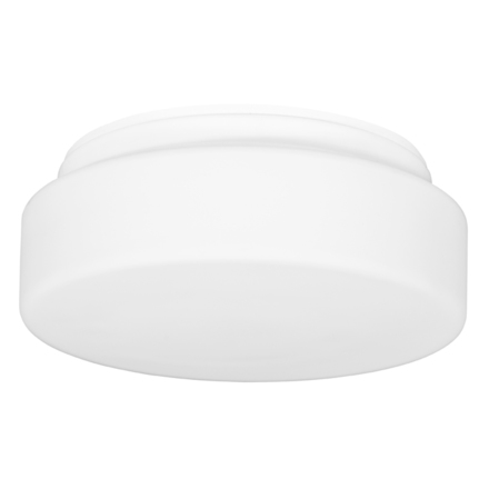 Stropní svítidlo Ecolite  W122-BI Hector 1xE27, 24,5cm, IP44, HF senzor