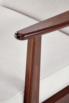 Křeslo Halmar MILANO 1S křeslo - jasně béžovátap. Castel 80 (1p=1szt) (8)