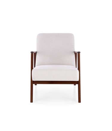 Křeslo Halmar MILANO 1S křeslo - jasně béžovátap. Castel 80 (1p=1szt)