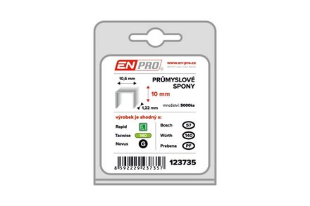 Spony Enpro Spony PROFI, 345/10 mm, 5000 ks