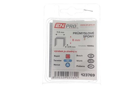 Spony Enpro Spony PROFI, 530/08 mm, 1000 ks (1)