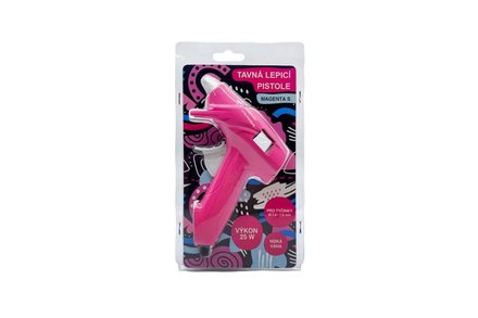 Tavná lepící pistole Český Stavitel Pistole tavná MAGENTA S, 25 W, O 7 - 7,5 mm (1)