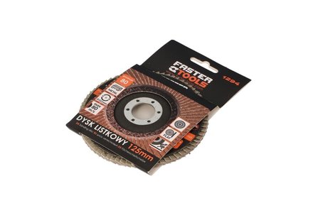 Brusný kotouč Faster Tool Kotouč lamelový 125 mm, zrnitost  100 (2)