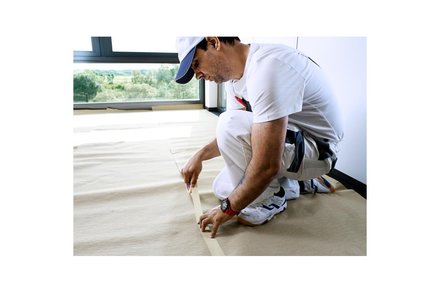 Páska maskovací Tesa Páska maskovací, odstranitelná do 3 dnů, 50 m x 50 mm, žlutá, 51023 Professional (2)