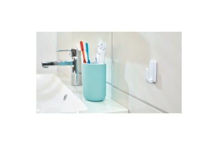 Háček lepicí Tesa Háček lepicí, obdelníkový, malý, bílý, Powerstrips (5)