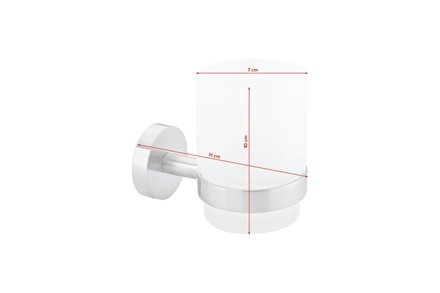 Držák kelímku na zubní kartáček Tesa Držák kelímku na zubní kartáček, Moon (10)