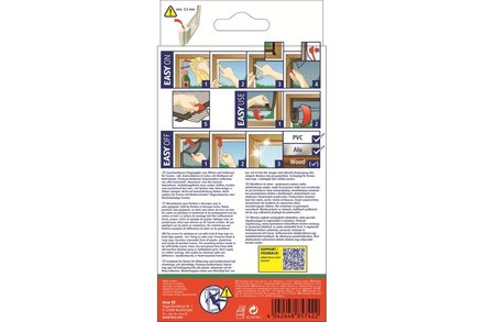 Síť proti hmyzu Tesa Síť proti hmyzu otevírací, 1,5 x 1,3 m, černá (1)