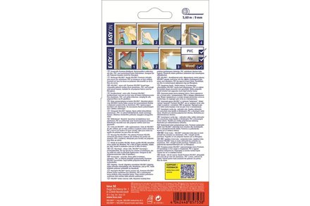 Suchý zip Tesa Zip suchý samolepící, 5,6 m x 0,9 mm, bílý (1)