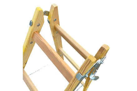 Štafle Enpro Štafle dřevěné, 4 příčky, L = 136,5 cm (1)