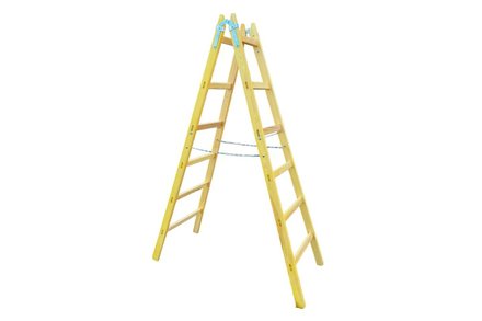 Štafle Enpro Štafle dřevěné PROFI, 6 příček, L = 196,5 cm