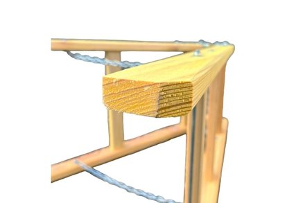 Štafle Enpro Štafle dřevěné PROFI, 6 příček, L = 196,5 cm (6)