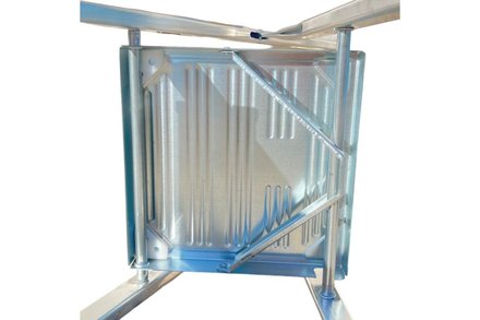 Schůdky Enpro Schůdky Al, 6 příček, nosnost 120 kg, ALVE (8)