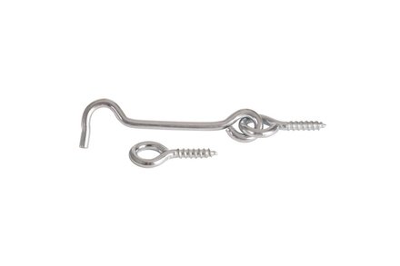 Háček Walteco Pojistný háček 80 mm, 2 ks