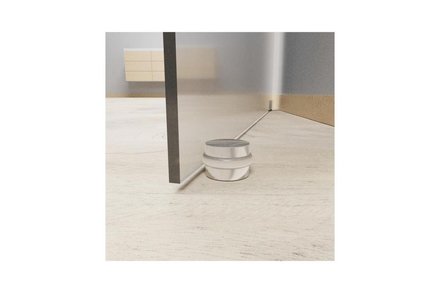 Zarážka do dveří Walteco Zarážka dveřní, O 38 x 21 mm, transparentní, samolepící (1)