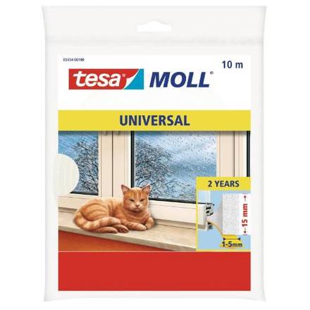 Těsnění do oken a dveří Tesa Těsnění do oken a dveří pěna, 9 x 6 mm x 10 m (1)