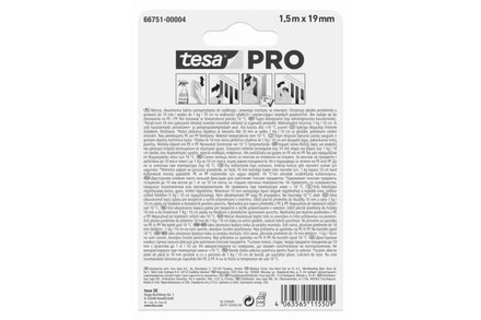 Páska montážní Tesa Páska montážní oboustranně lepicí pěnová 66751, venkovní, 1,5 m x 19 mm, zelená (1)