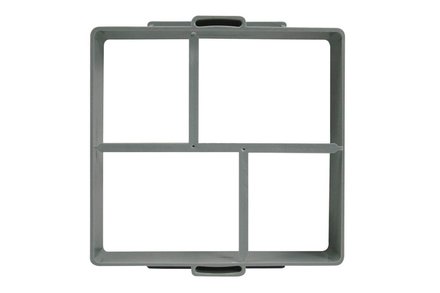 Mřížka větrací Haco Mřížka větrací se síťovinou VM, 150 x 150 mm, nerez 0701 (3)