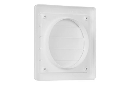 Mřížka větrací Haco Mřížka větrací gravitační VM, 175 x 175 mm G/125 mm, bílá 0233 (4)