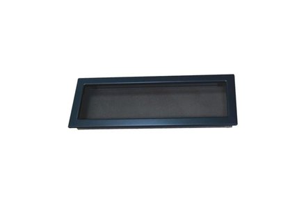 Mřížka krbová Haco Mřížka krbová s rámečkem a síťovinou LKM, 170 x 490 mm, grafitový lak 0721