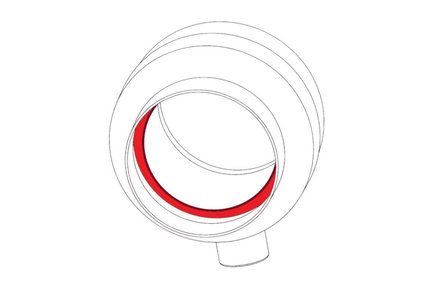 Sběrač kondenzátu Haco Sběrač s odvodem kondenzátu SBK, O 100 mm 0660 (2)