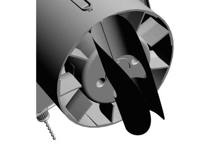 Klapka Haco Klapka zpětná plastová k ventilátoru AV, 120 mm 0942 (1)