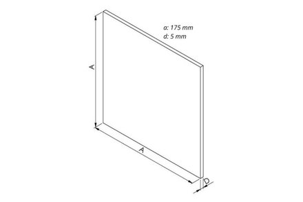 Panel hliníkový Haco Panel hliníkový, broušený, AV DRIM 0944/5 (1)