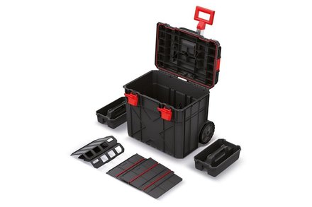 Kufr na nářadí Kistenberg Kufr s kolečky X BLOCK TECH, 546 x 380 x 510 mm, 24 (1)
