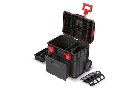 Kufr na nářadí Kistenberg Kufr s kolečky a přihrádkou X BLOCK TECH, 546 x 380 x 510 mm, 24 (1)