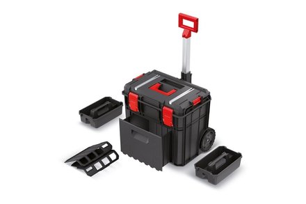 Kufr na nářadí Kistenberg Kufr s kolečky a přihrádkou X BLOCK TECH, 546 x 380 x 510 mm, 24 (2)