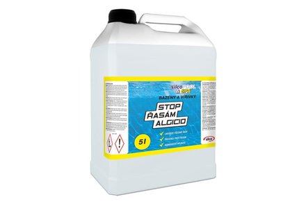 Bazénová chemie Silcopool Chemie bazénová, Stop řasám - Algicid, 5 l