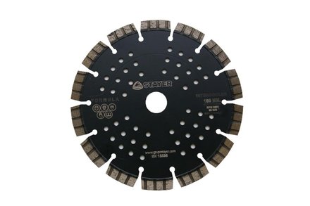 Kotouč diamantový Stayer Kotouč diamantový segmentový FORMULA INTERCOOLER H12, O 115 x 22,2 x 12 mm (1)