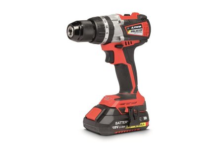 Aku vrtačka Stayer PBL 2034 PIKF, 18V, bezuhlíková, 4Ah, 2 baterie Li-ion, kufr