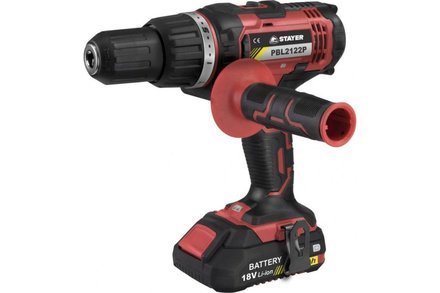 Aku vrtačka Stayer PBL 2122 PK, 18V, 2Ah, 2 baterie Li-ion, kufr