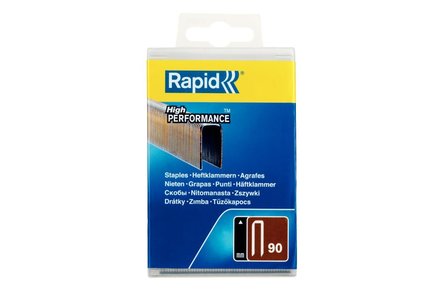 Spony Rapid Spony, 90/40 mm, PP, 1500 ks, blistr