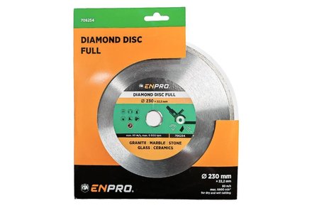Kotouč diamantový Enpro Kotouč diamantový plný O 230 x 22.2 mm (1)
