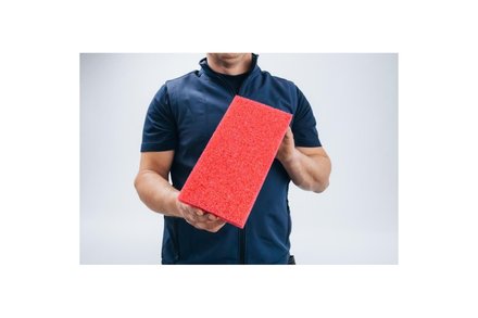 Hladítko Kubala Hladítko s molitanem hrubým, 280 x 140 mm, obyčejná rukojeť (6)