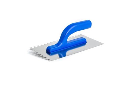 Hladítko Kubala Hladítko nerez, zub 10 mm, 130 x 270 mm, plastová otevřená rukojeť M