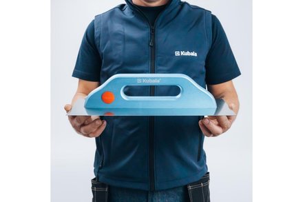 Hladítko Kubala Hladítko nerez hladké, 130 x 480 mm, dřevěná rukojeť M (1)