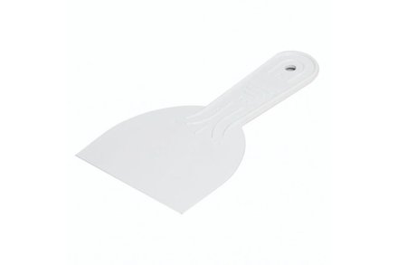Špachtle Kubala Špachtle hladká plastová, 80 mm, bílá