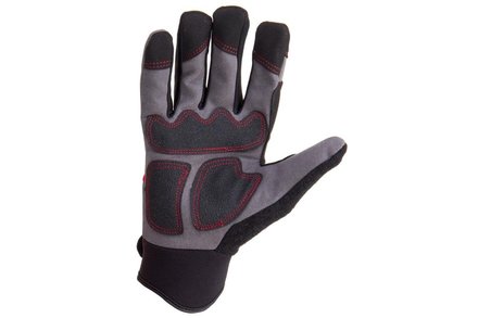 Rukavice Lahti Pro Rukavice mechanické L280910P, černo-šedé, vel.10 PRO (1)