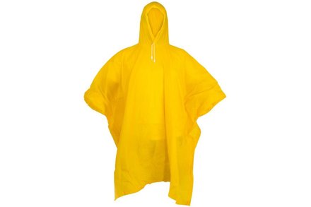 Pláštěnka Lahti Pro Pláštěnka poncho, žlutá, univerzální (M - XL) (2)