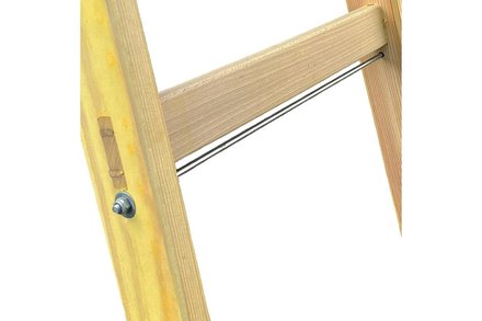 Štafle Enpro Štafle dřevěné, 9 příček, L = 286,5 cm (2)