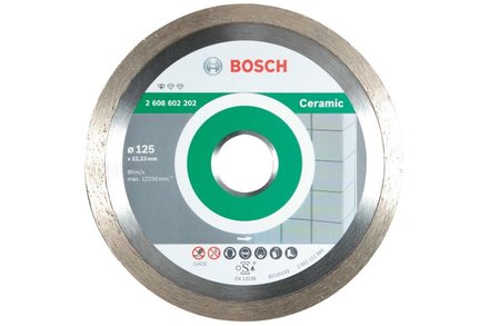 Kotouč diamantový Bosch Kotouč diamantový plný FPE, 125 x 22,23 mm