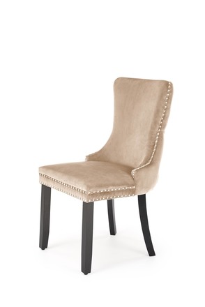 Dřevěná jídelní židle Halmar ALDA béžová (1)